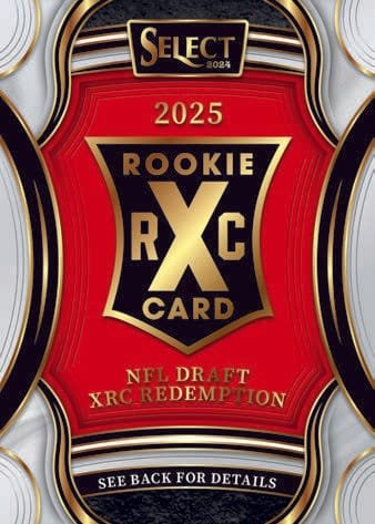 2024 Panini Select Football XRC Redemption Card