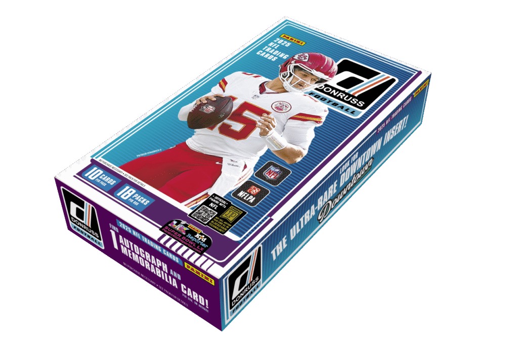 2025 Donruss Football Hobby Box Sports Trading Cards Manufactured by Panini America