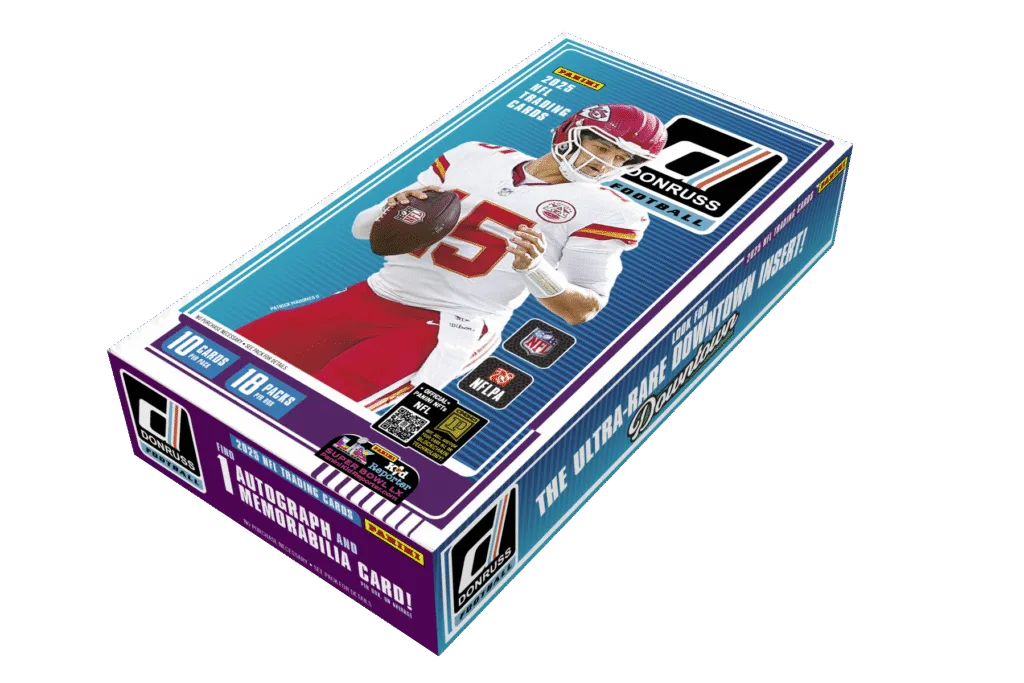 2025 Donruss Football Hobby Box Sports Trading Cards Manufactured by Panini America