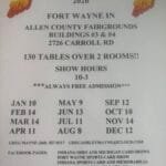 Fort Wayne Sports Card & Gaming Show - 2026 Event Flyer - Fort Wayne, Indiana - Greg Mayne