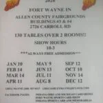 Fort Wayne Sports Card & Gaming Show - 2026 Event Flyer - Fort Wayne, Indiana - Greg Mayne