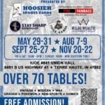 Terre Haute Union Hall Card Show - 2026 Event Flyer - Terre Haute, Indiana