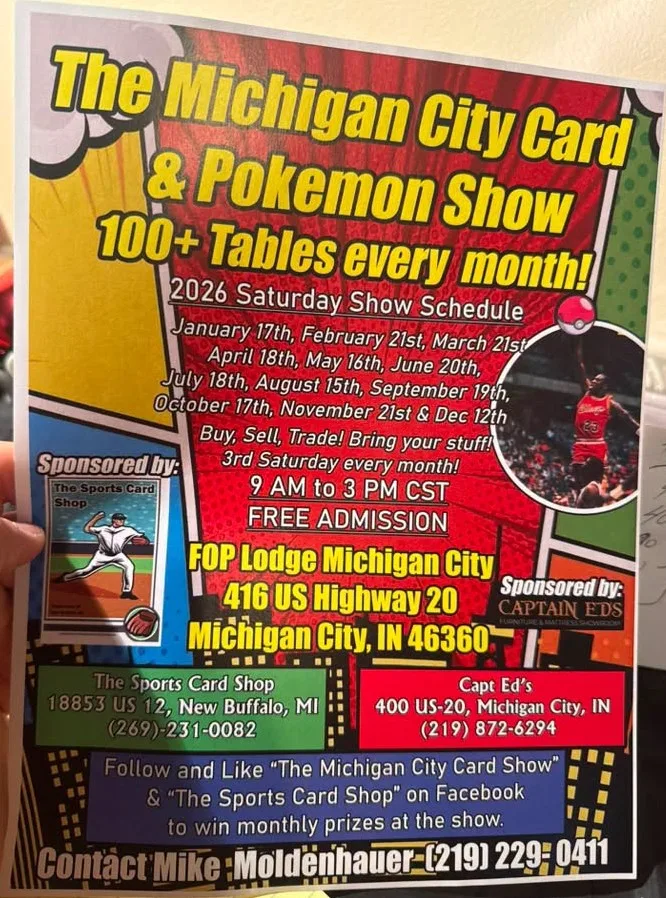 The Michigan City Card & Pokemon Show