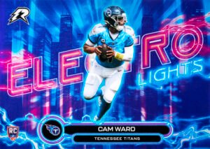 2025 Topps Resurgence Football Electro Nights Cam Ward